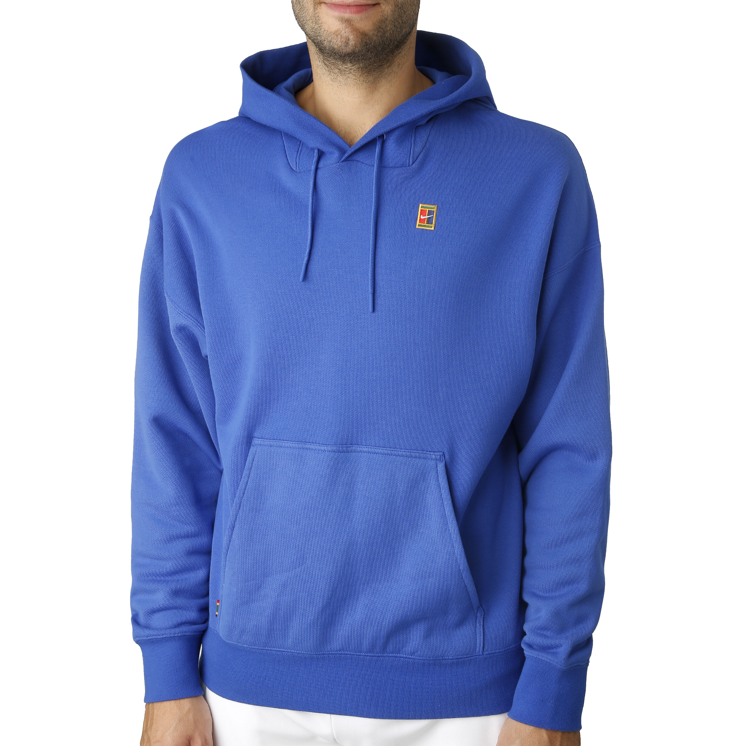 Court Heritage Fleece Hoody Men Blue Multicoloured