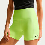 Nike Tennis apparel Nike Court Dri-Fit Ball Ball shorts Women-lime