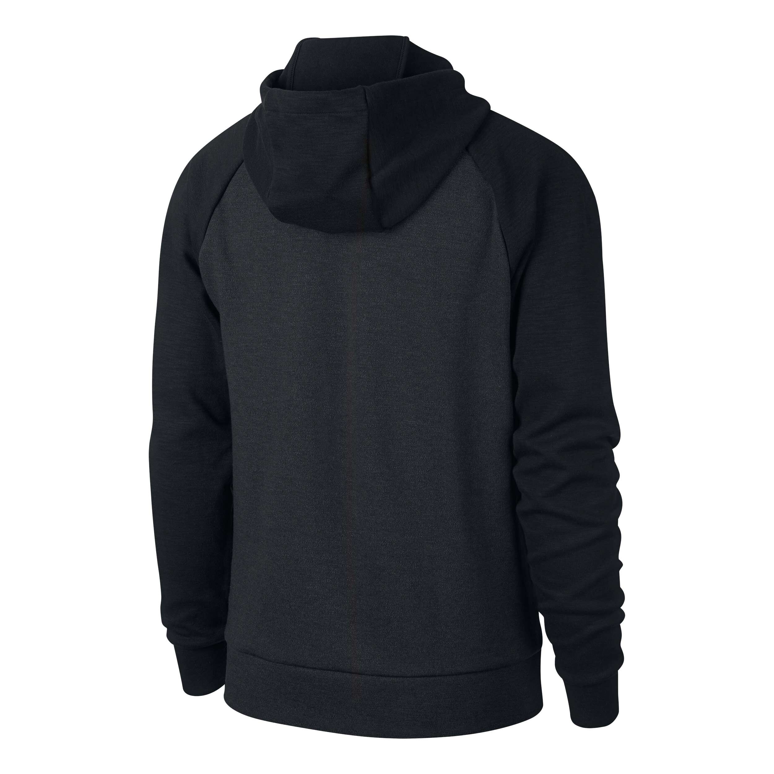 Sportswear Optic Fleece Training Jacket Men Black White