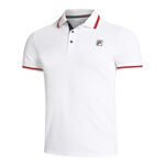 Fila Clothing Fila Core Button Piro Polo Men-White,Red