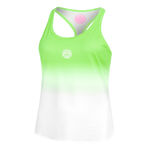 BIDI BADU Clothing BIDI BADU Crew Gradiant Tank Top Women-Neon Green,White