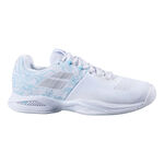 Babolat Tennis shoes Babolat Propulse Blast Carpet shoe Women - white, light blue