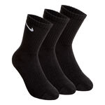 Nike Clothing Nike Everyday Cushion Crew Sports Socks 3 Pack-Black