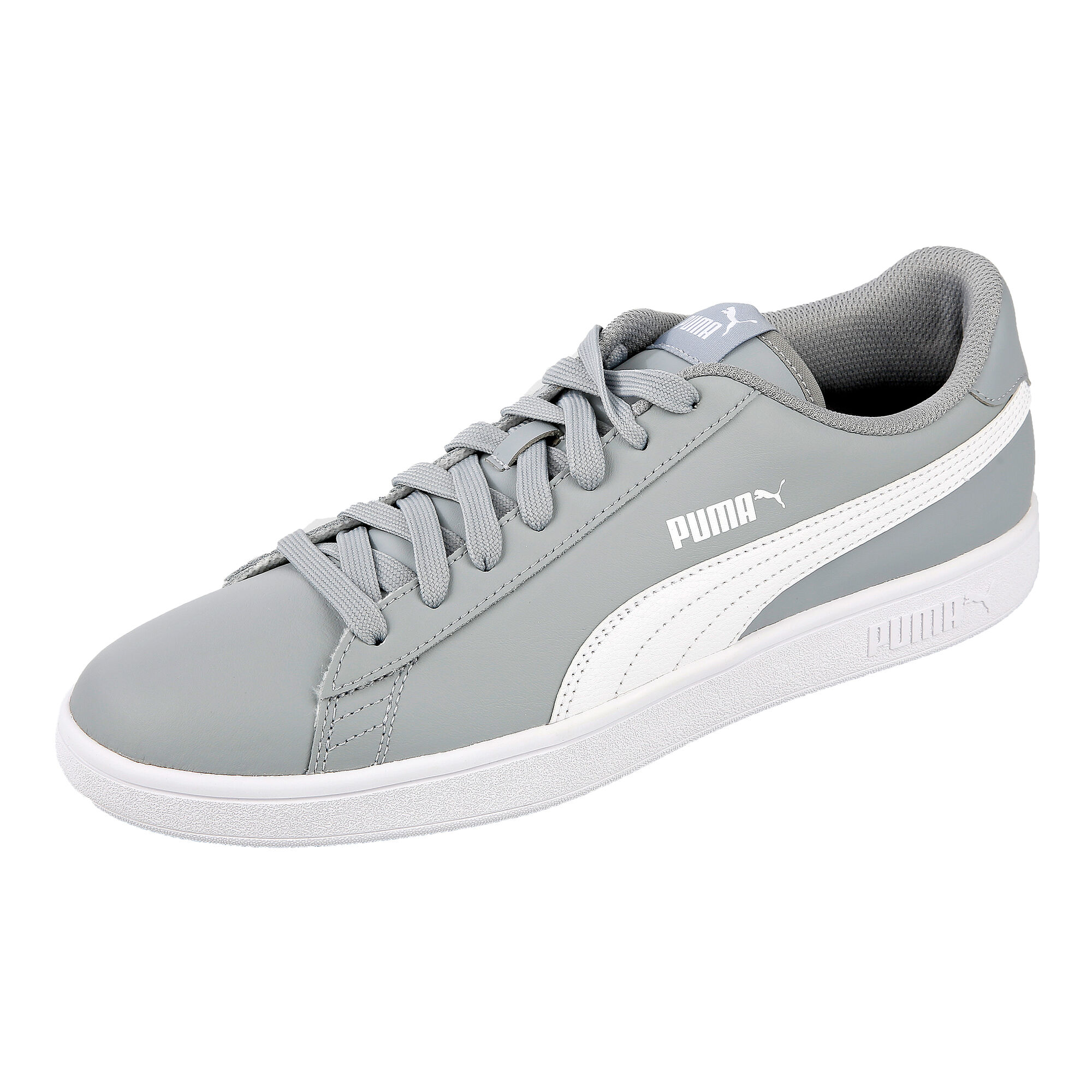 Puma SMASH - Zapatillas - gray/black/white/gris 