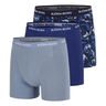 Cotton Stretch Boxer 3P Boxer Shorts Men-Blue Grey,Blue