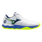 Mizuno Tennis shoes Mizuno Wave Enforce Court Clay court shoe Men - white, blue