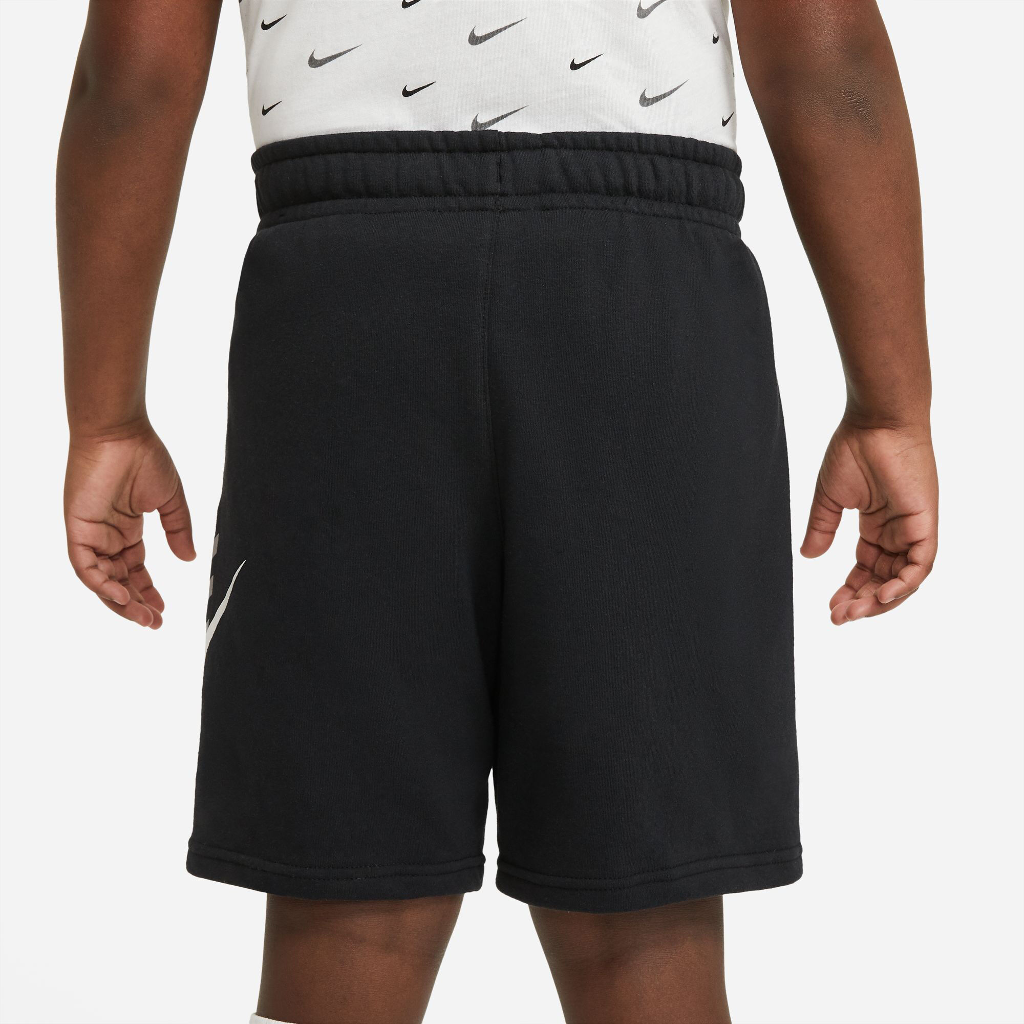 Double swoosh 2025 nike shorts