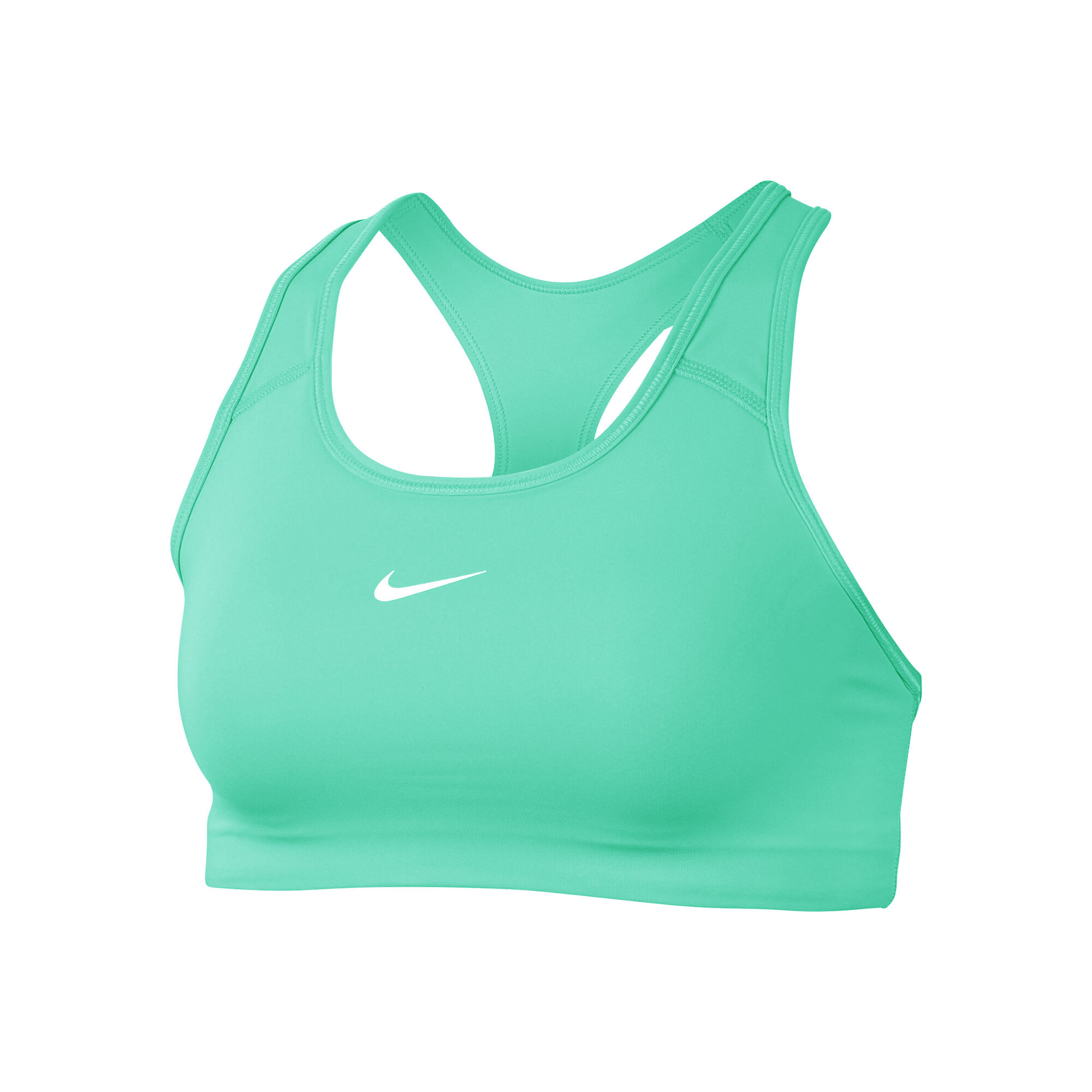 Buy Nike Dark Green Medium Swoosh Support Sports Bra from Next Luxembourg