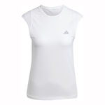 adidas Clothing adidas Fast Running Shirt Women-White
