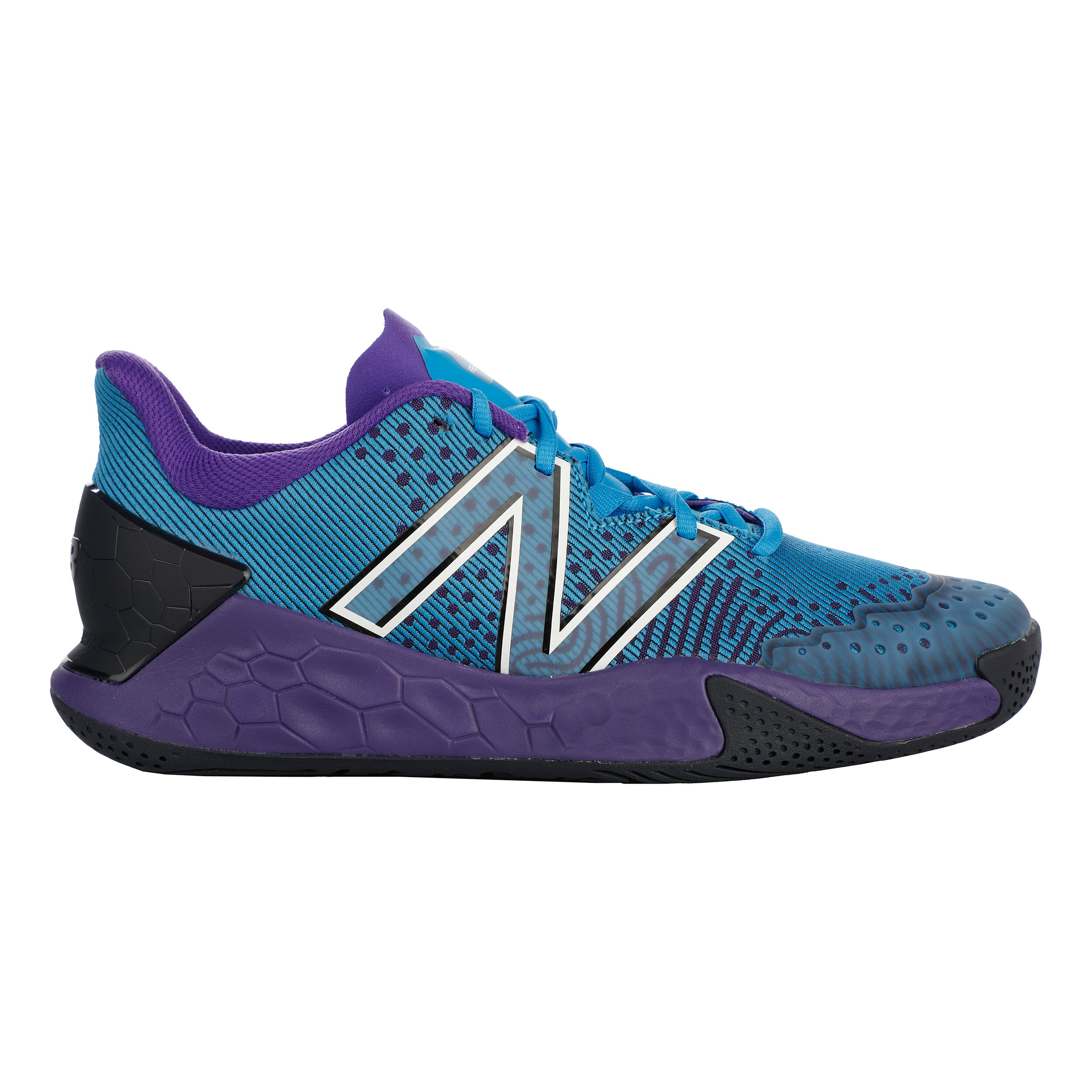 Buy New Balance Fresh Foam LAV All Court Shoe Men Blue Violet online Tennis Point COM