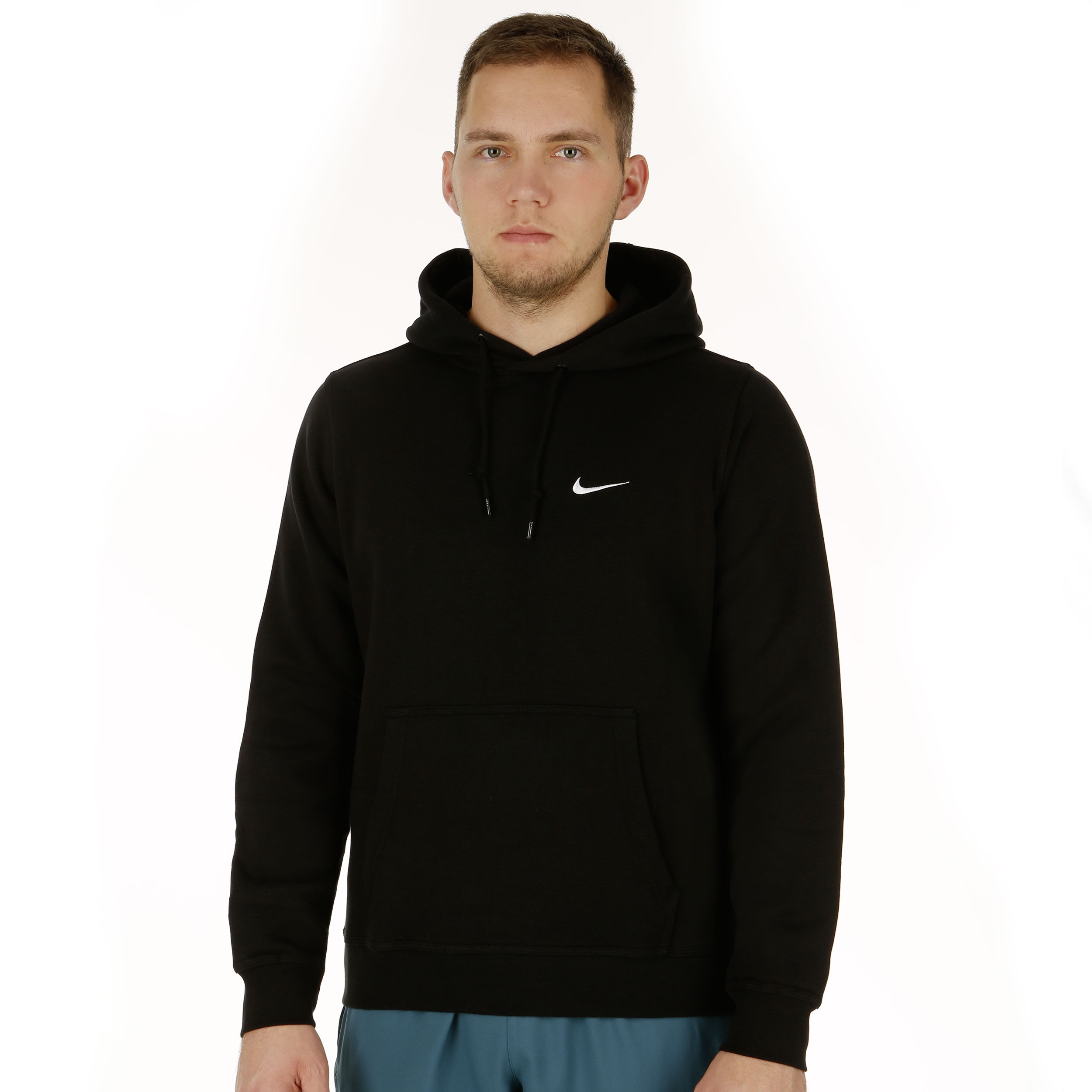Nike club hoodie swoosh online