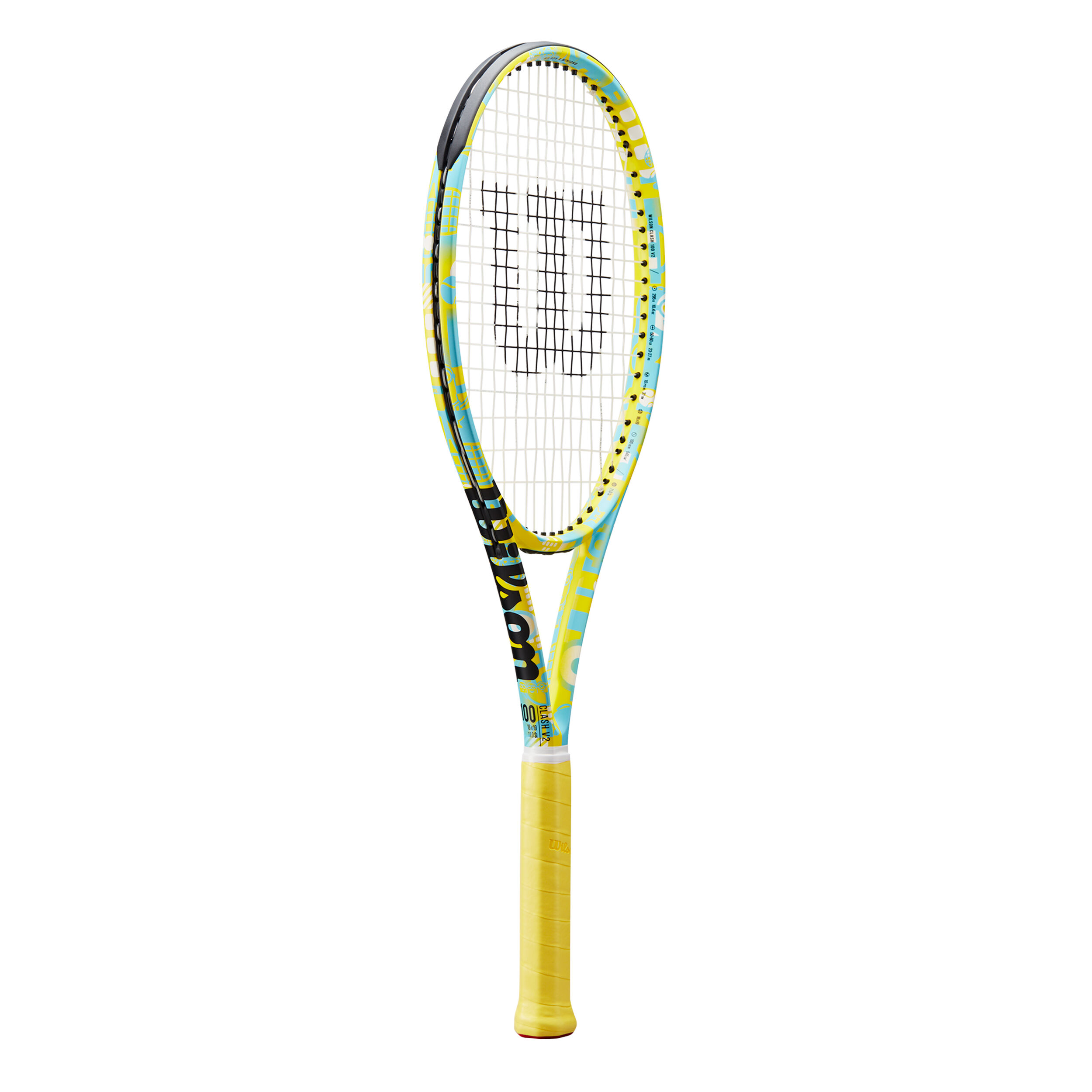 Yellow Black Dealer Warranty Harrow Rebel Squash Racquet Racket 