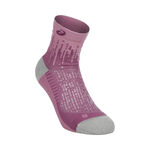 ASICS Clothing ASICS Performance Run Quarter Running Socks-Violet,Lilac