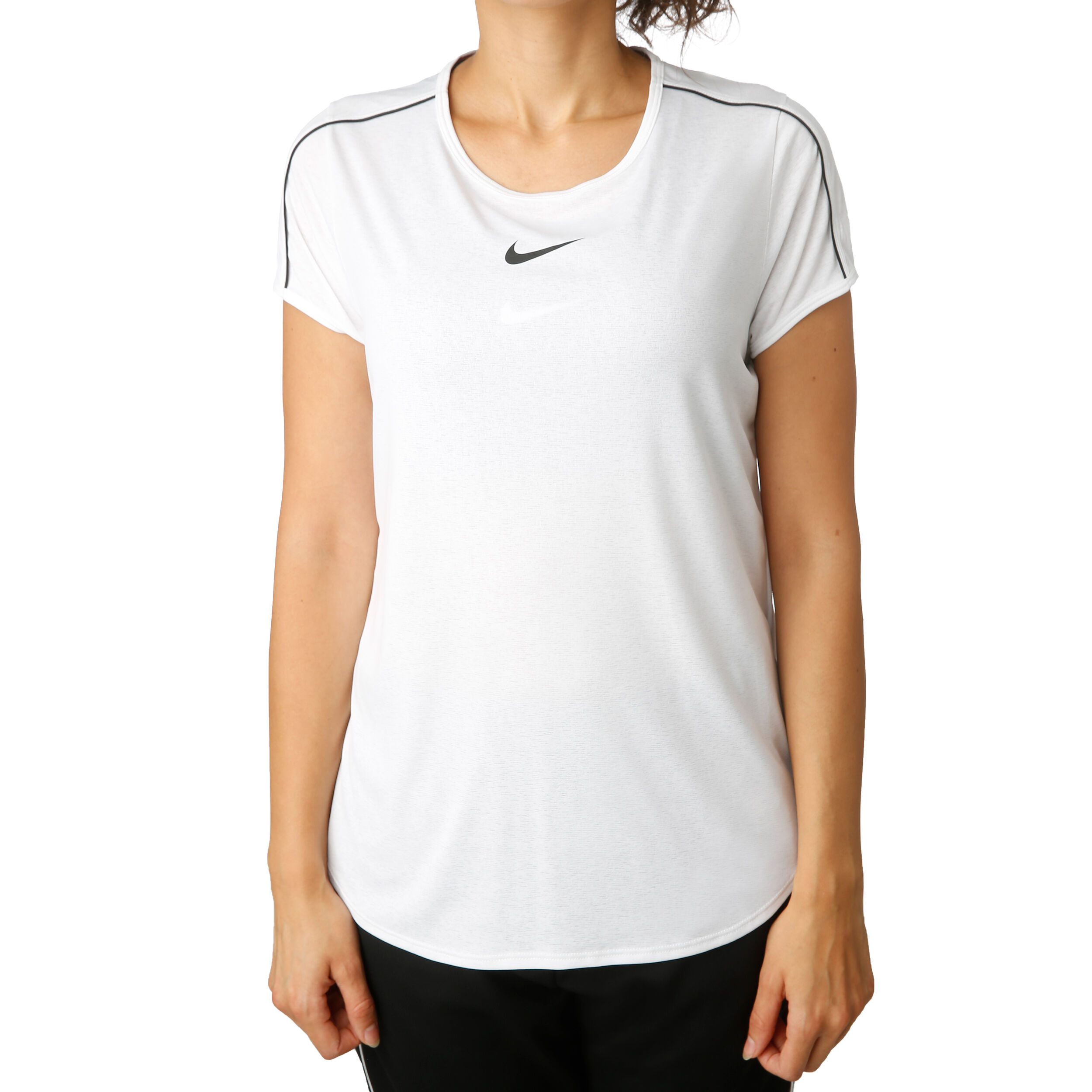 Nike court sale dry shirt dames