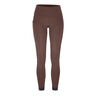 Pro Trail 2 Running Tights Women-Brown