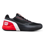 Wilson Clay court shoe Wilson Rush Pro 5 Clay court shoe Men-black, neon red