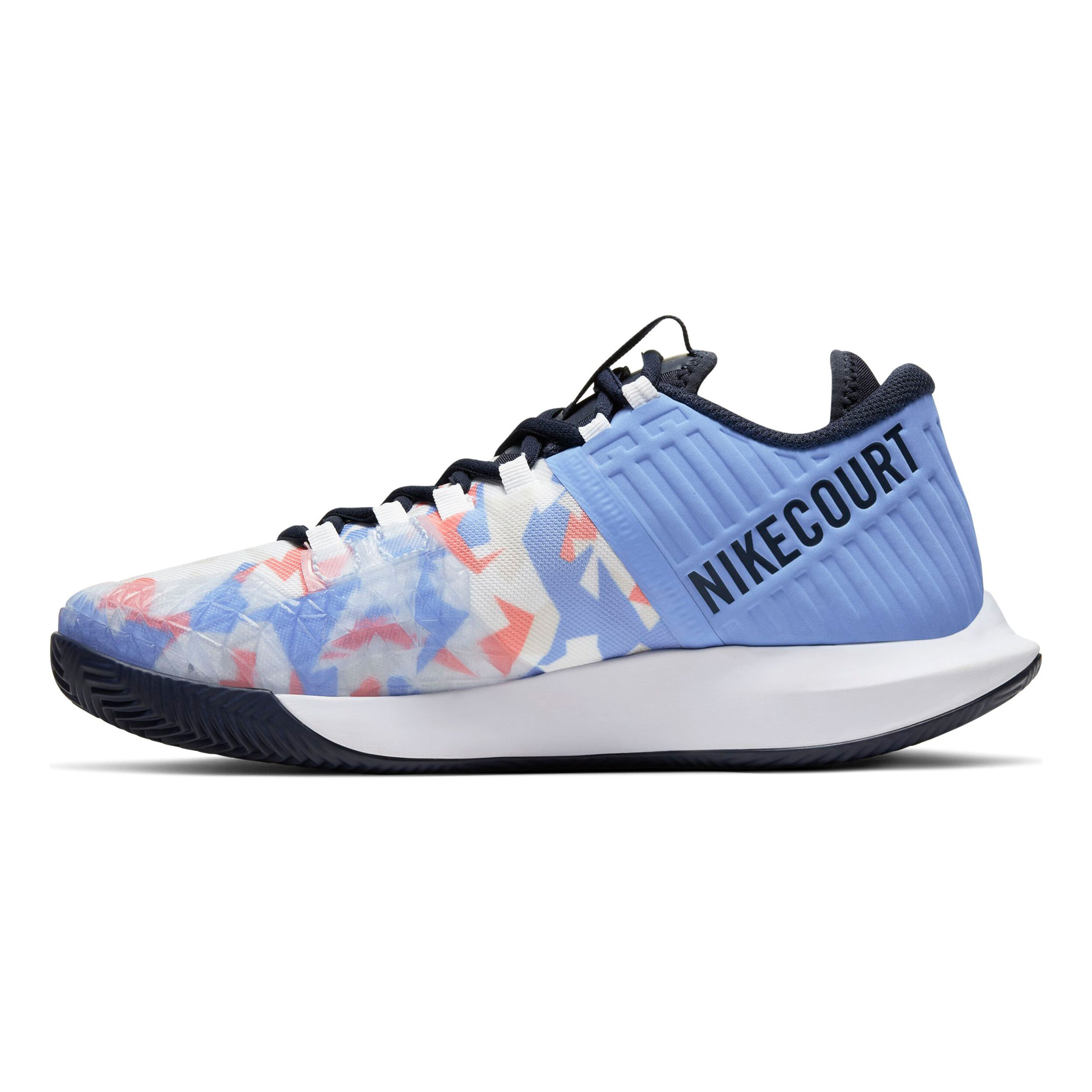 Air Zoom Zero Clay Court Shoe Women Light Blue Dark Blue