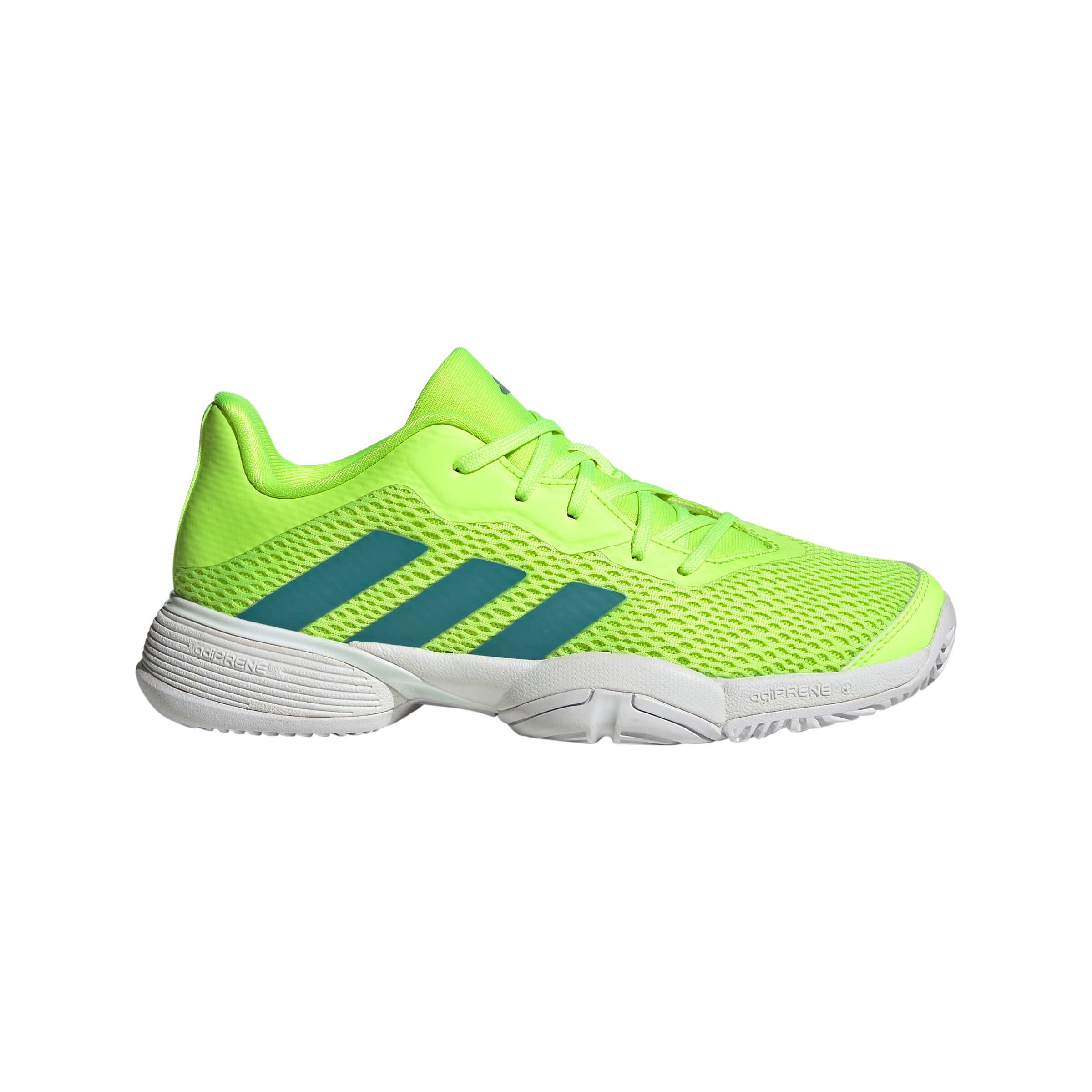 Buy adidas Barricade All Court Shoe Kids Neon Green Grey online