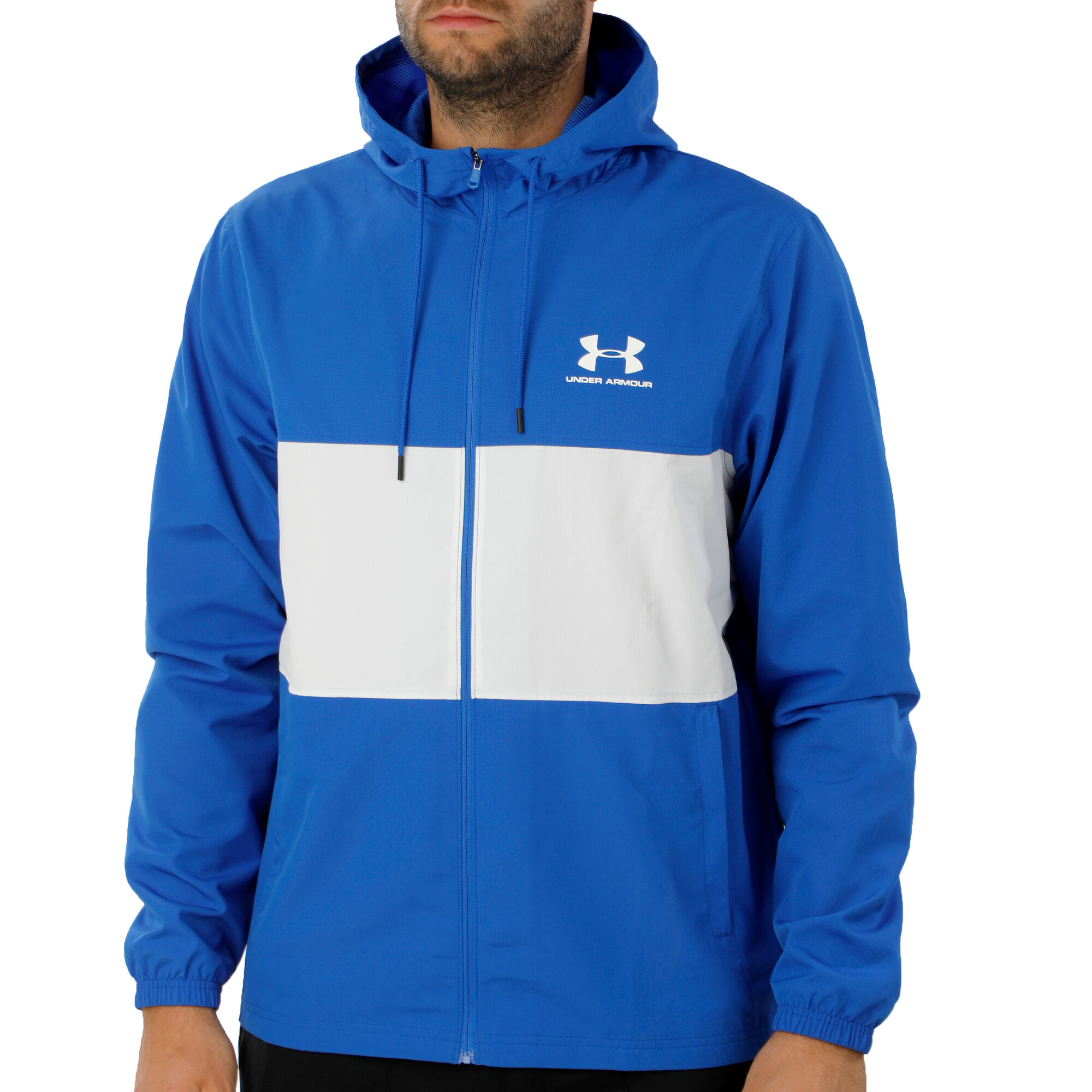 Belichamen Azijn kennisgeving buy Under Armour Sportstyle Wind Training Jacket Men - Blue, White online |  Tennis-Point