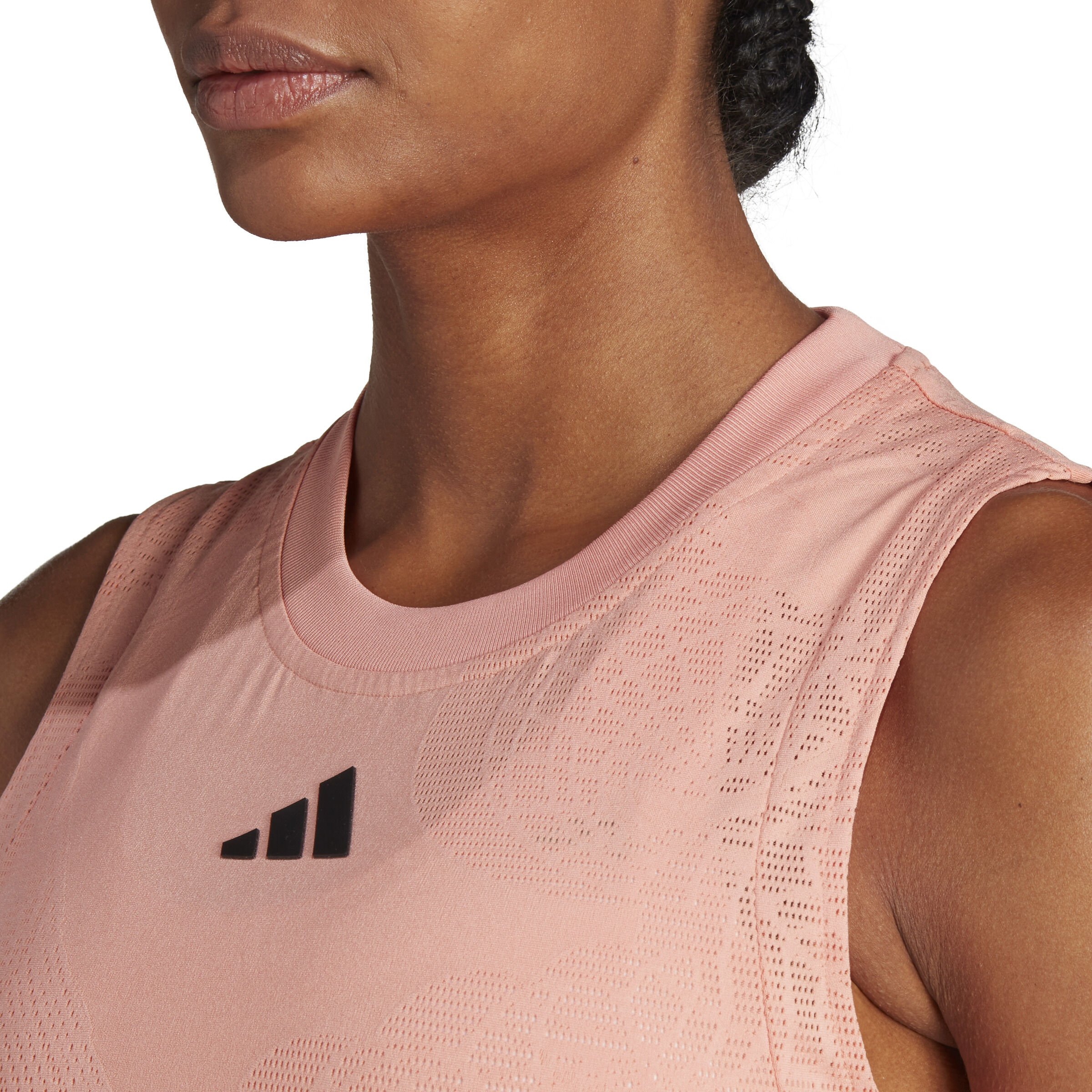 Adidas pink new arrivals tank top