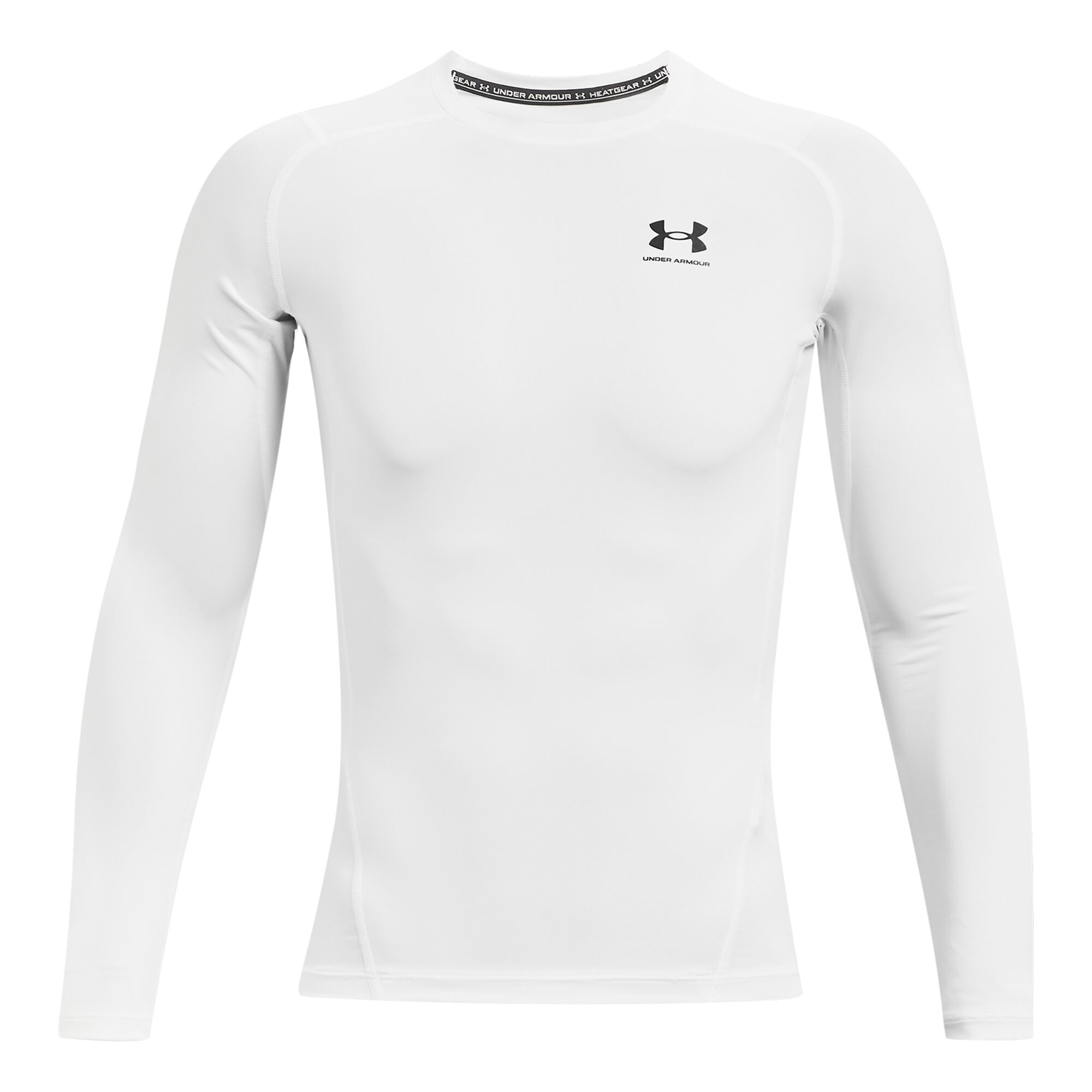 Under Armour HeatGear Compression Men's Tennis Shirt - White