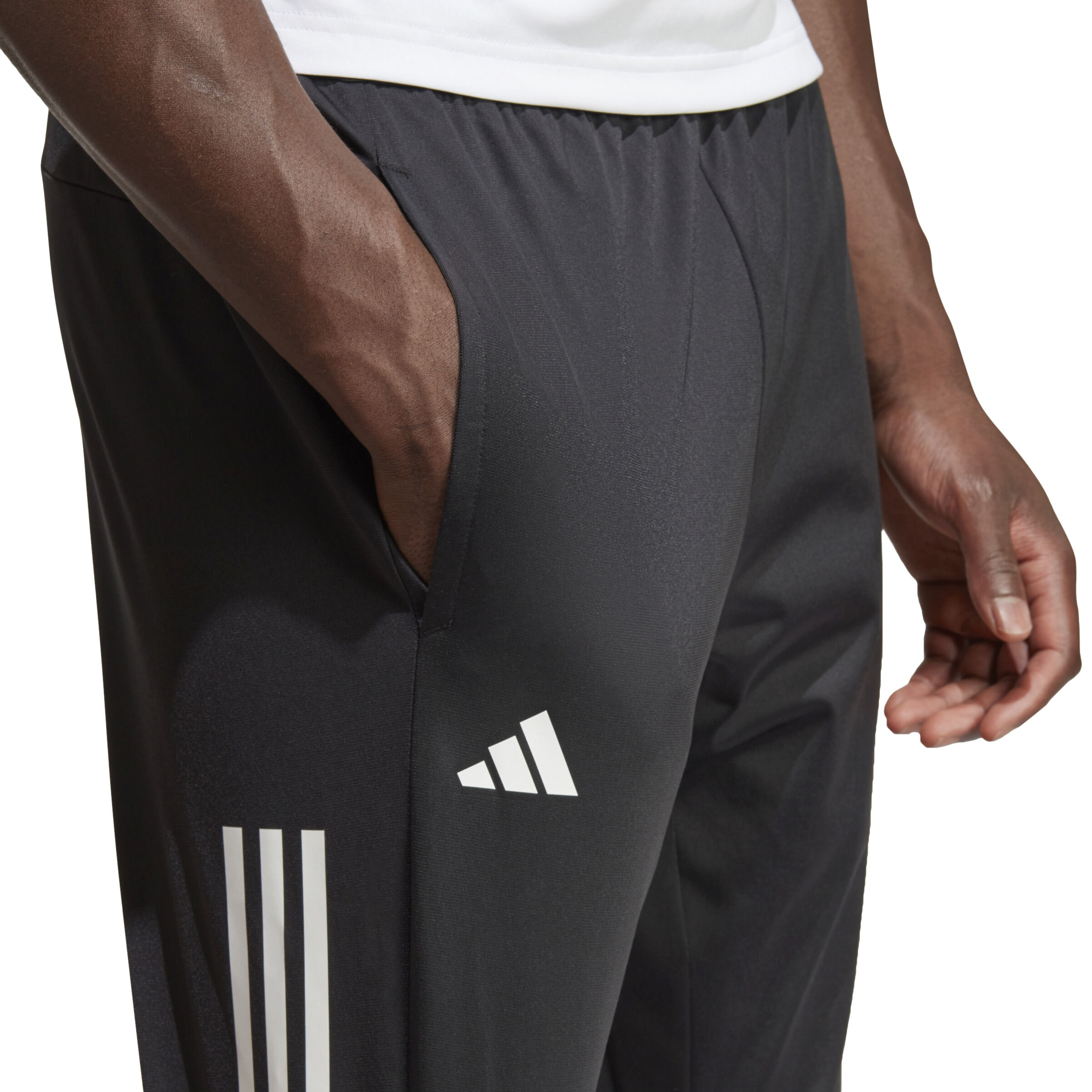 Adidas striped pants mens on sale