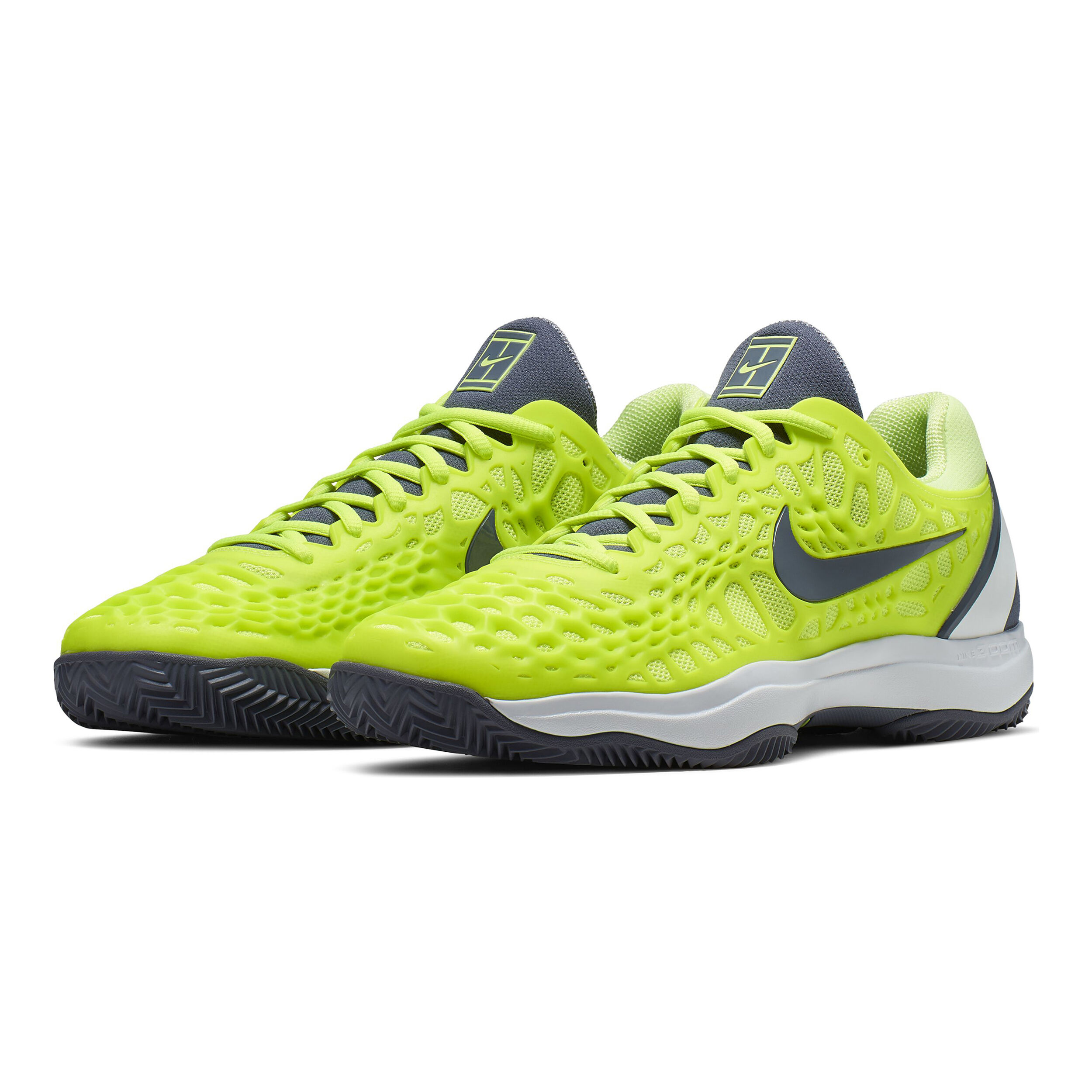Nike Zoom Cage 3イエロー テニスシューズ Buy Nike Zoom Cage 3 Clay Court Shoe Men Lemon, Dark Grey