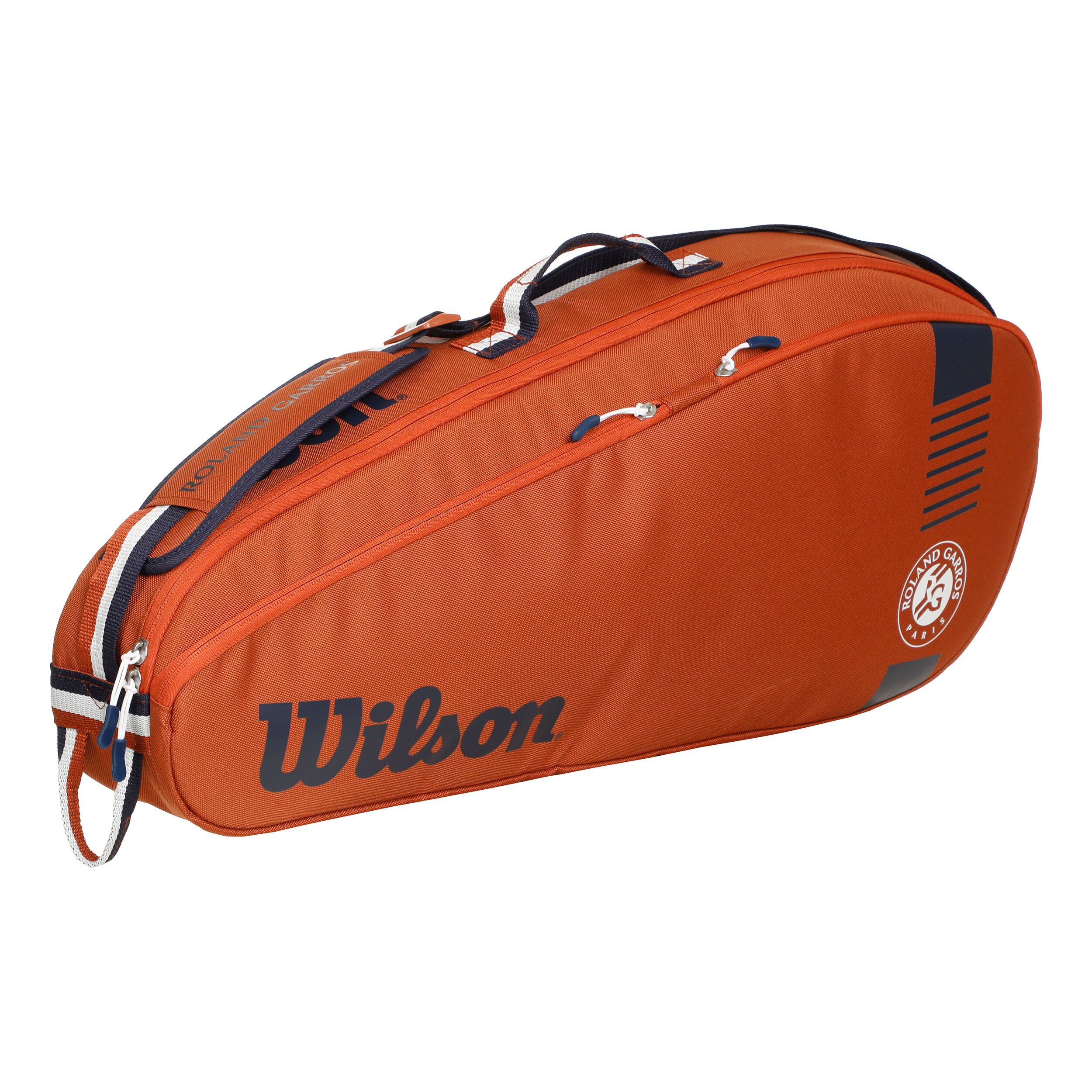 Roland Garros Team Racket Bag 3 Pack Orange