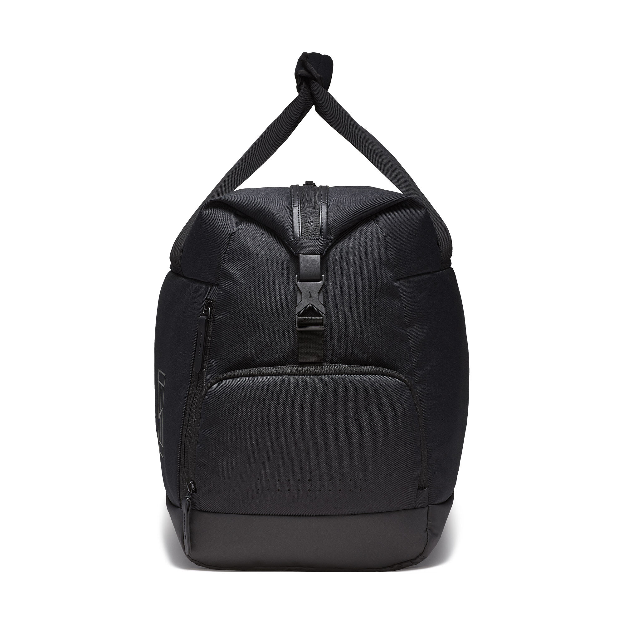 Nike court advantage tennis duffel bag black top