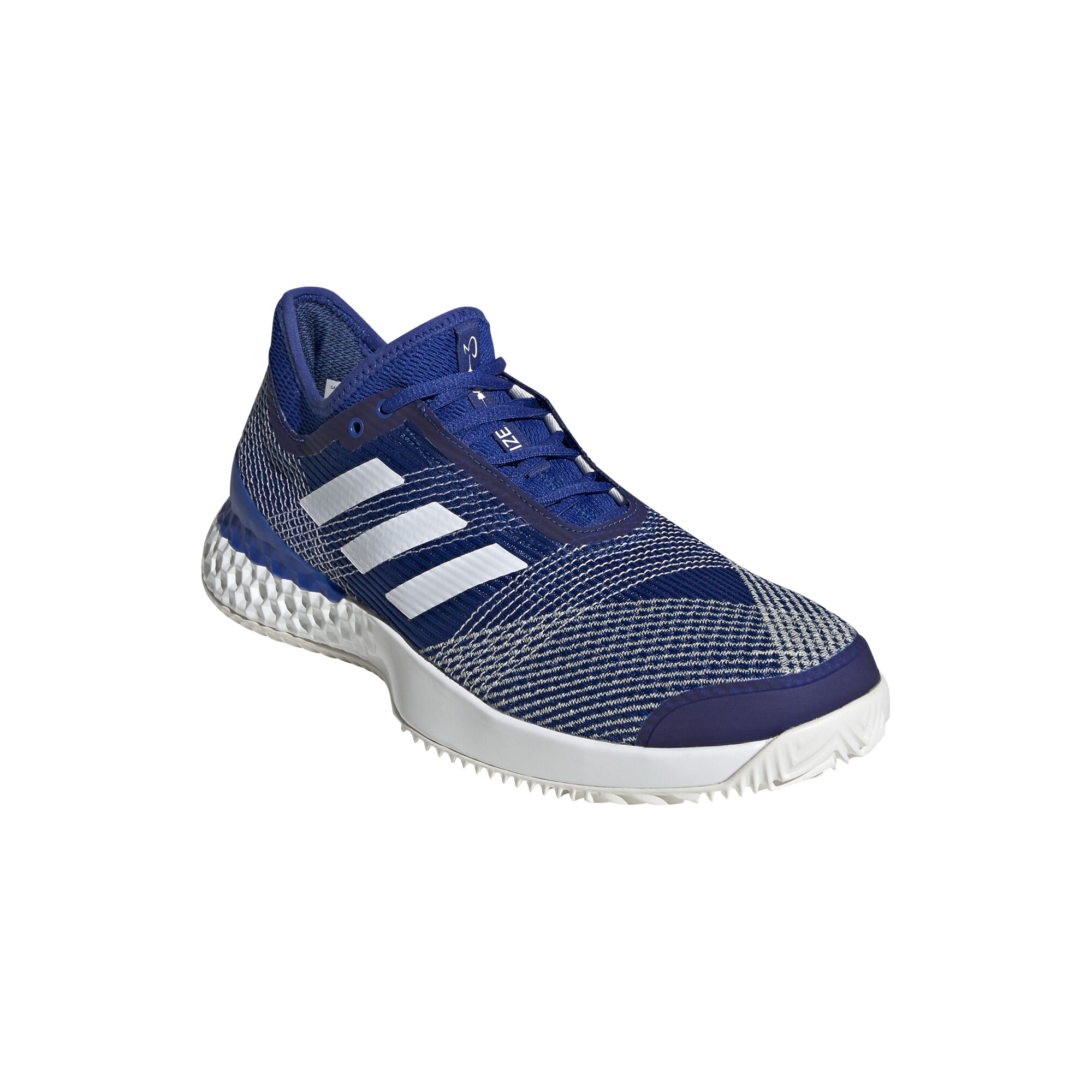 Adizero Ubersonic 3 Clay Court Shoe Men Blue White