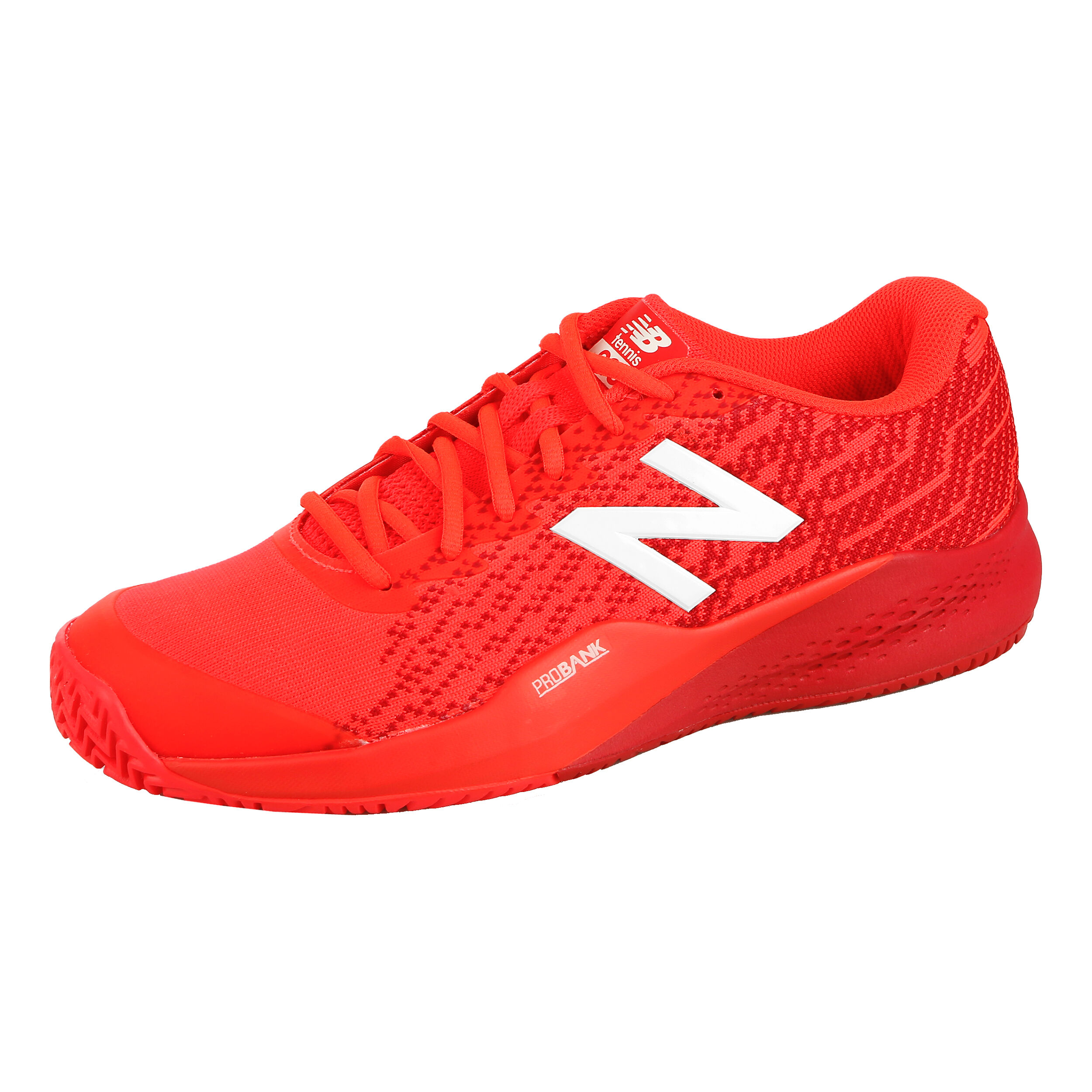 996 V3 Clay Court Shoe Men Orange Dark Red