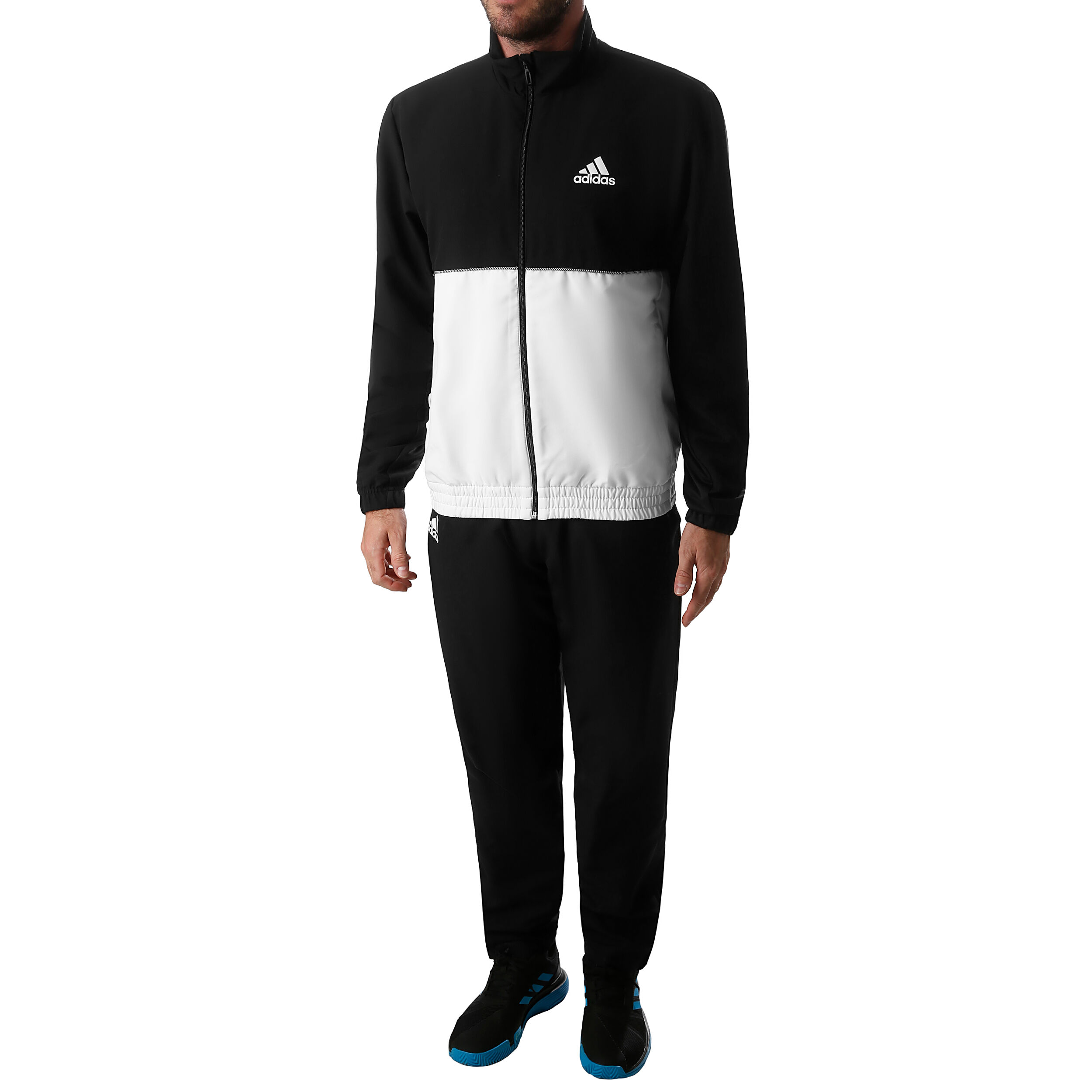 Club Tracksuit Men Black White