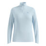 Essential 1/2 Zip Running shirt Women-light blue