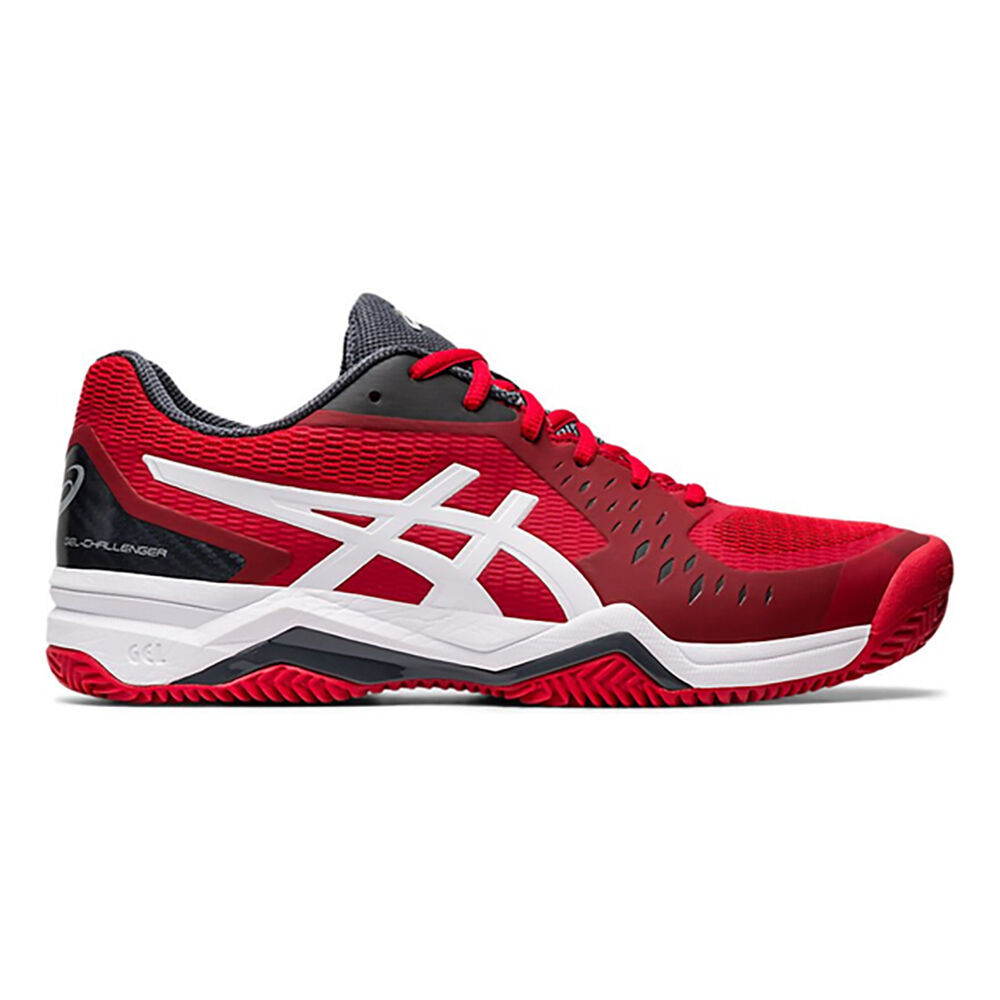 Gel Challenger 12 Clay Court Shoe Men Red Dark Grey