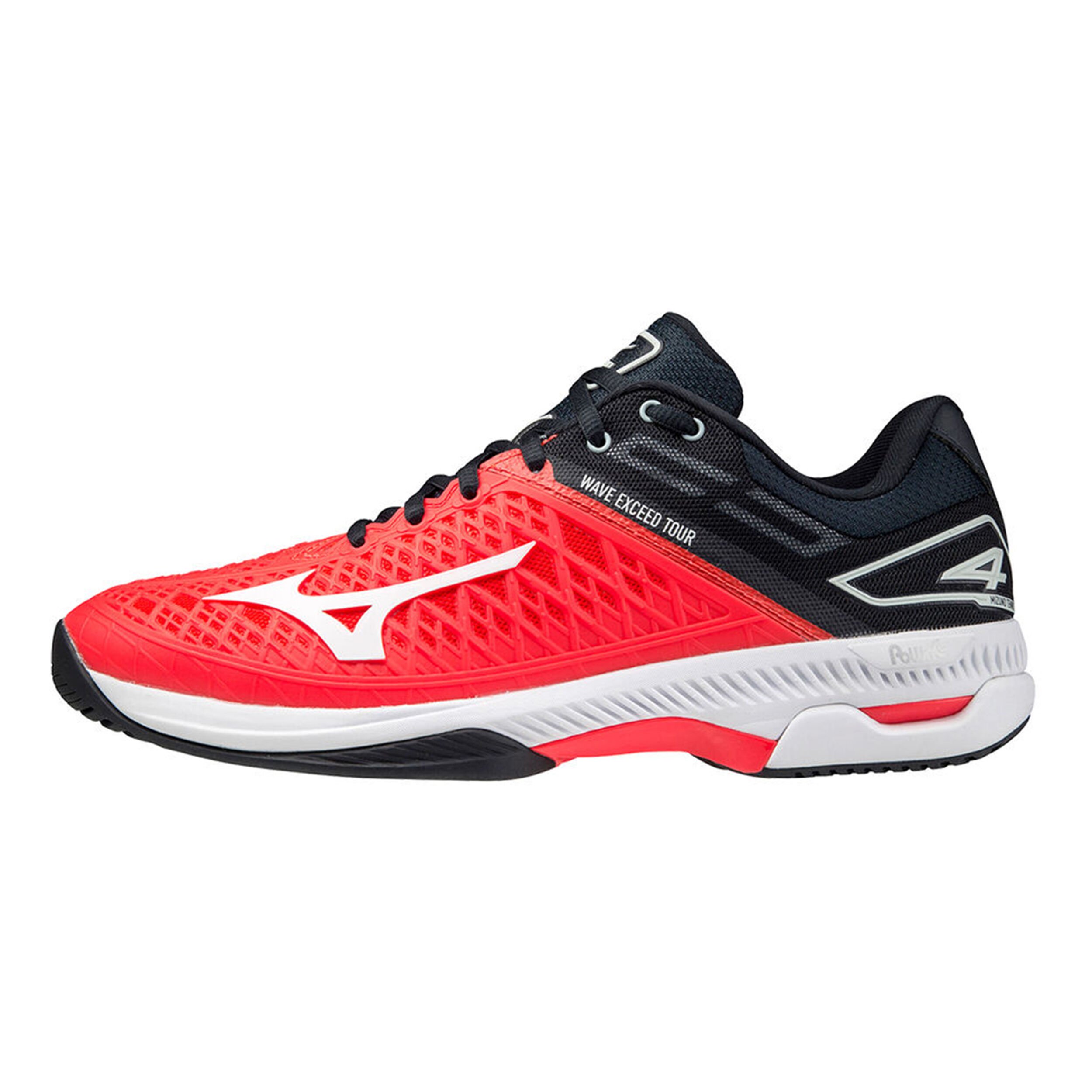 Buy Mizuno Wave Exceed Tour 4 AC All Court Shoe Men Red Black online Tennis Point COM