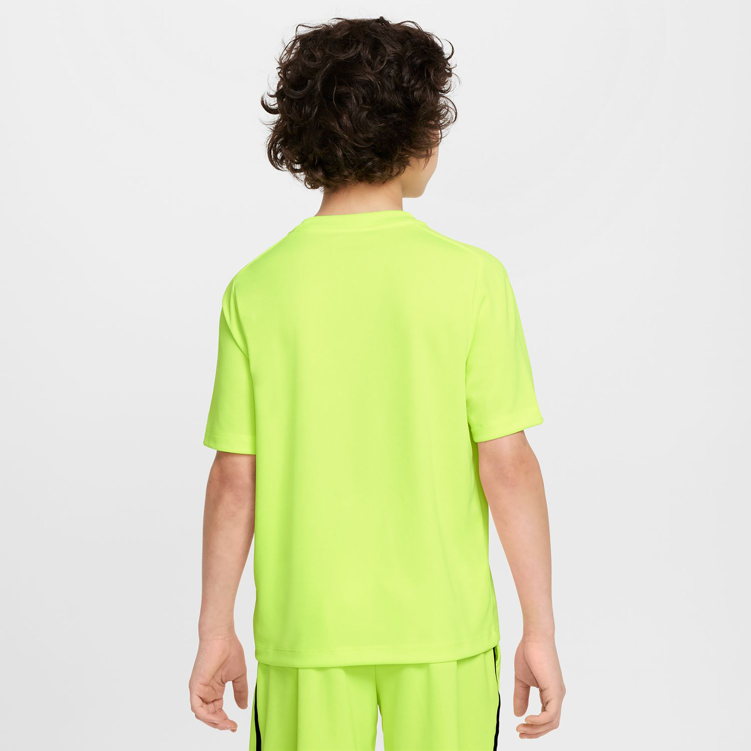 Black and neon yellow nike shirt hot sale
