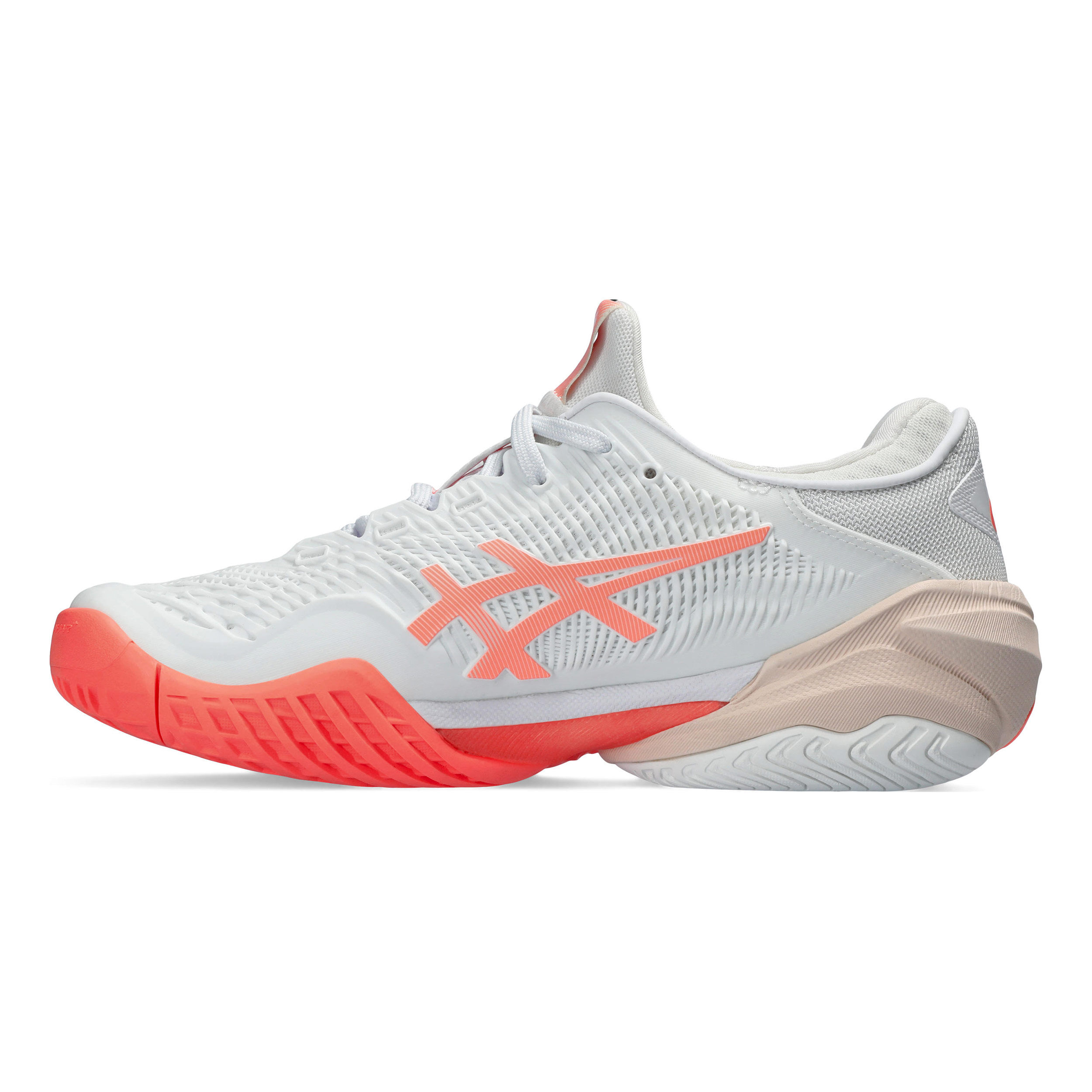 Buy ASICS Court FF 3 All Court Shoe Women White, Coral