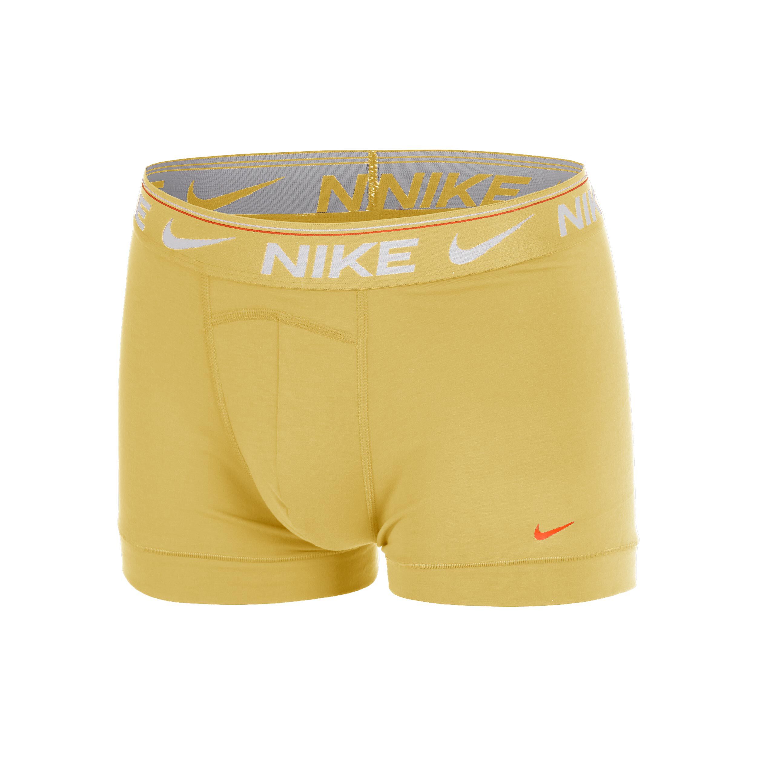 Nike Ultra Comfort Boxer Shorts 3 Pack Men Golden Yellow