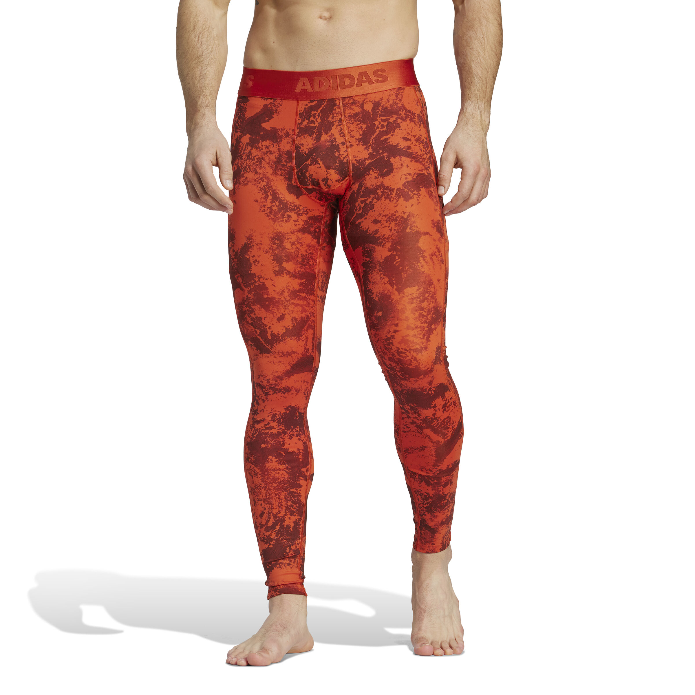Adidas discount orange tights