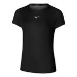 Mizuno Clothing Mizuno Core Graphic Running Shirt Women-Black