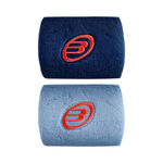 Bullpadel Clothing Bullpadel Wristband Women-light blue,dark blue