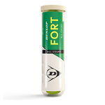 Dunlop Tennis balls Dunlop Fort All Court 4 Ball Tube