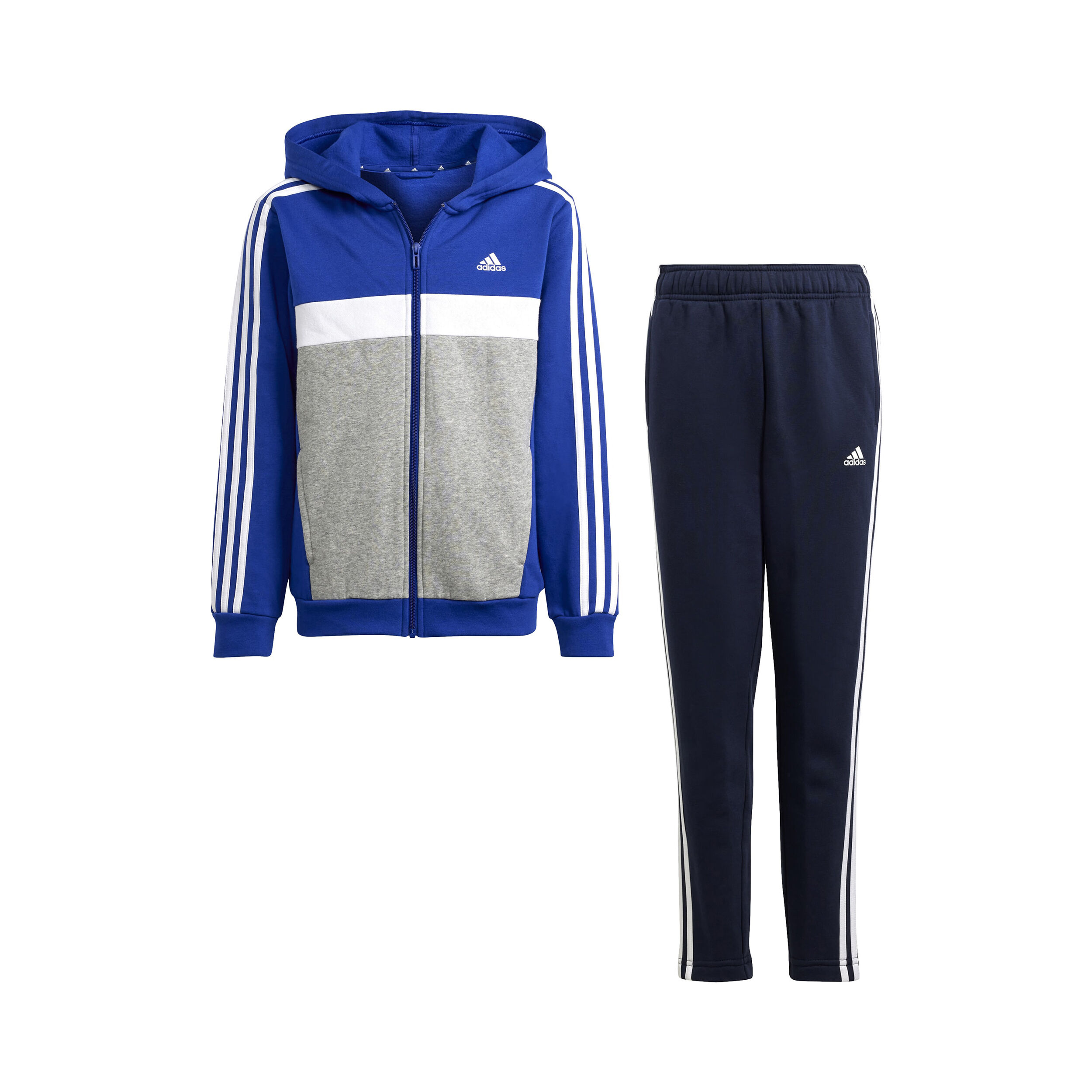 Buy adidas 3 Stripes TIB Tracksuit Boys Dark Blue Multicoloured online Tennis Point COM