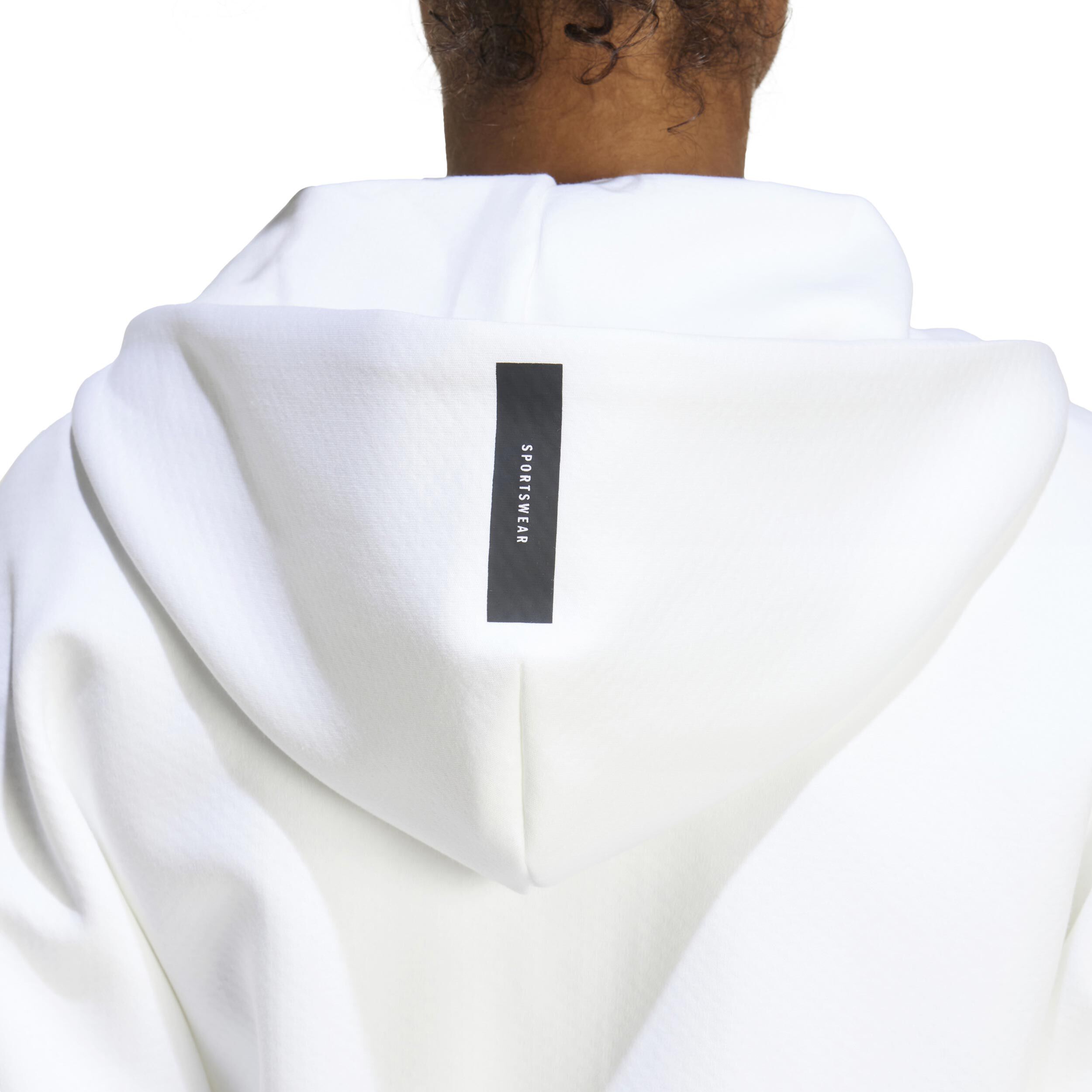 Z.N.E. Zip Hoodie Women White