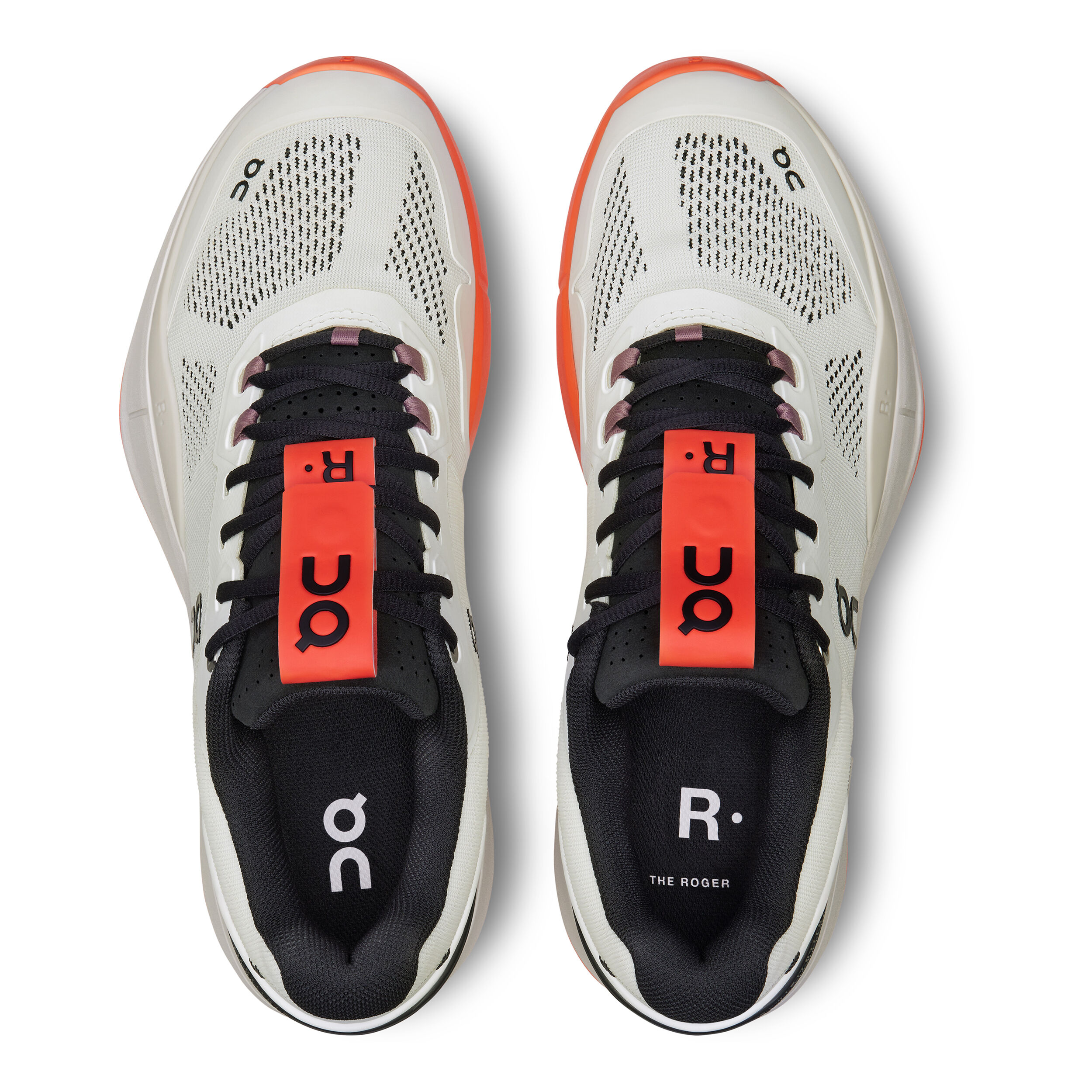 The Roger Pro Clay Court Shoe Men - White, Orange