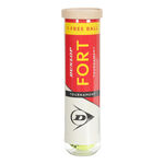 Dunlop Tennis balls Dunlop Fort Tournament One Ball Free 4 Ball Tube 