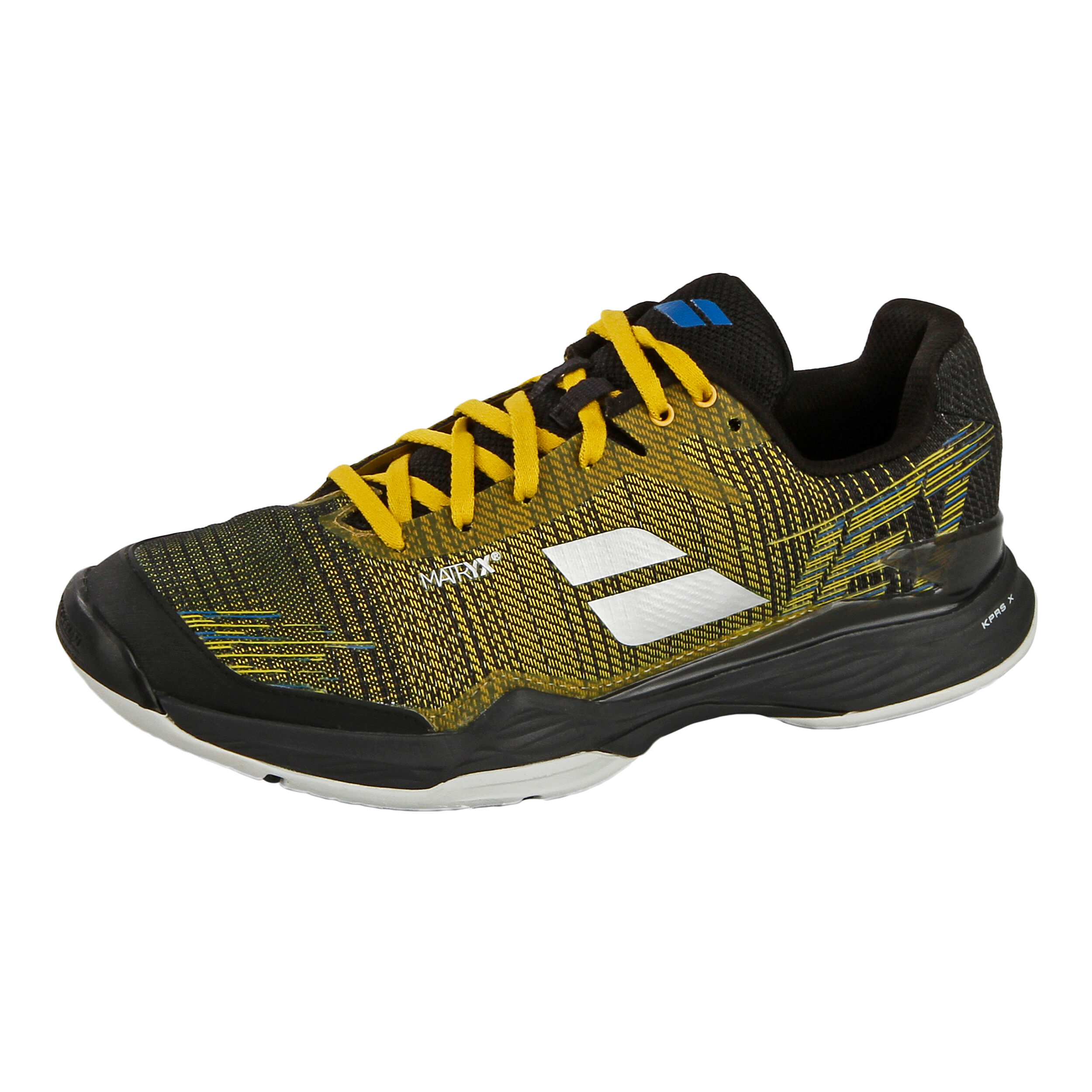 Jet Mach II All Court Shoe Men Black Golden Yellow