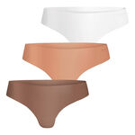 Bj&ouml;rn Borg Clothing Bj&ouml;rn Borg Invisible String 3 Pack Women-Beige