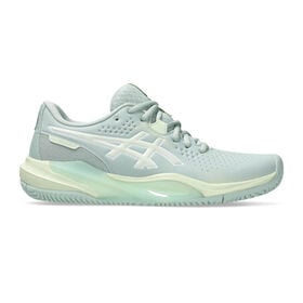 Image of Gel-Challenger 15 Clay Court Shoe Women-Blue Grey,Lime