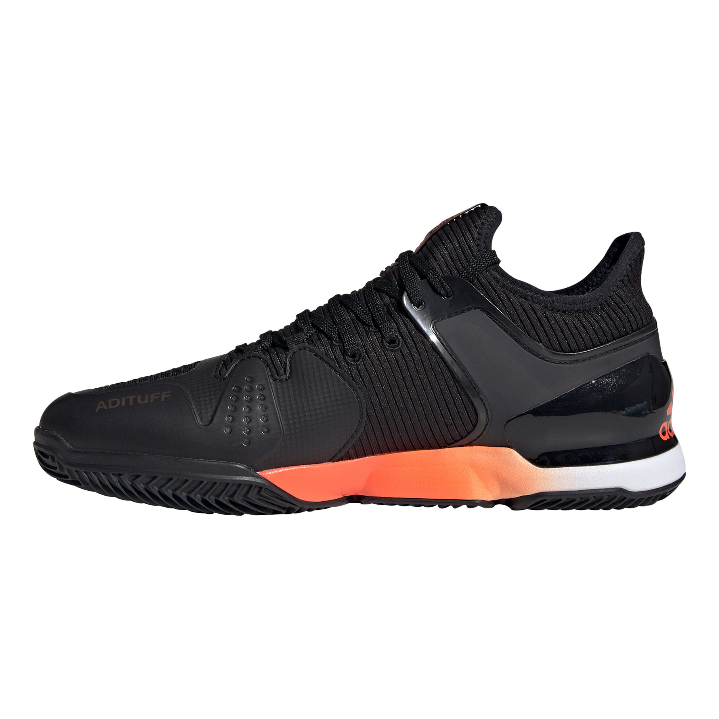 Buy adidas Adizero Ubersonic 2 Clay All Court Shoe Men Black Orange online Tennis Point COM